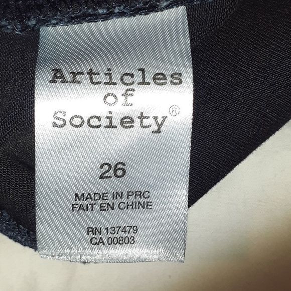 Articles of Society Skinny Sarah Raw Hem‎ Brooks 26 - Picture 9 of 13